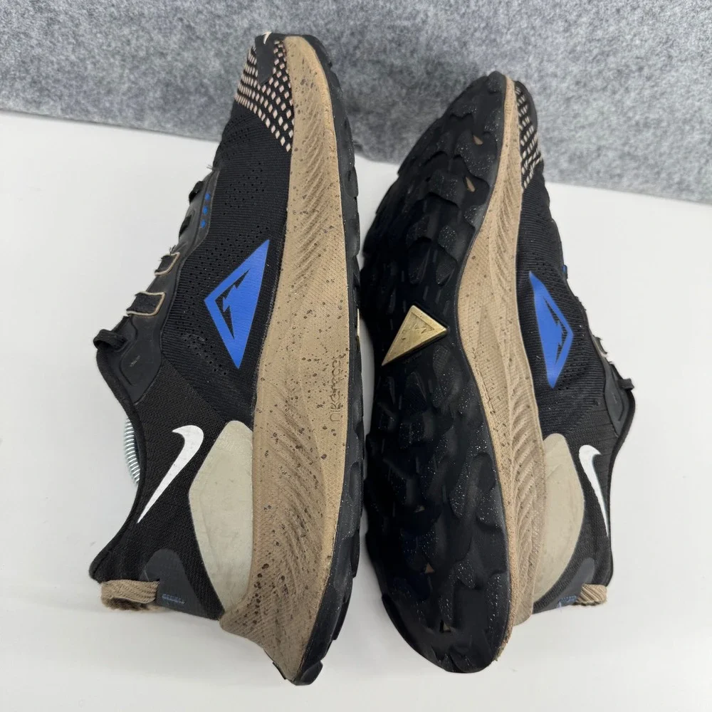 Nike Pegasus Trail 4 Mens 10.5 Black Brown DM6161-010 Running Shoes